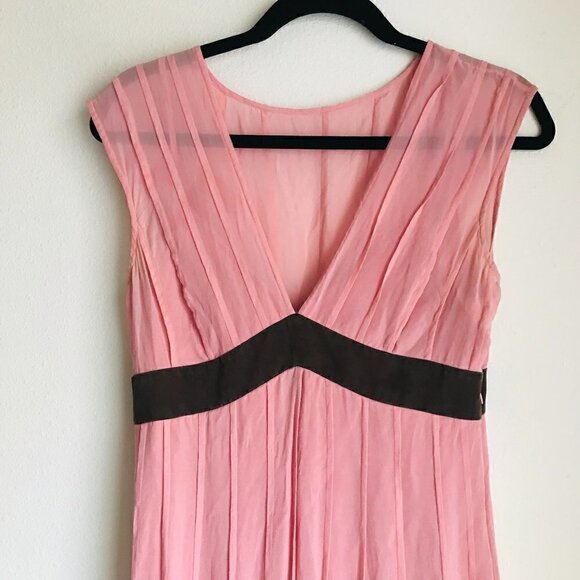 BCBGMaxAzria Pink Silk Dress - Picture 1 of 6